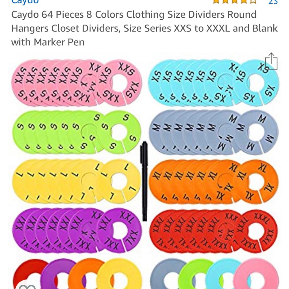 Clothes Rack Dividers